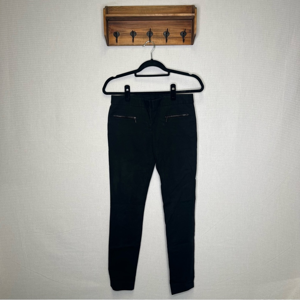 Club Monaco | Woman’s Black Pants 4 Stretchy Pull On‎ Bottoms